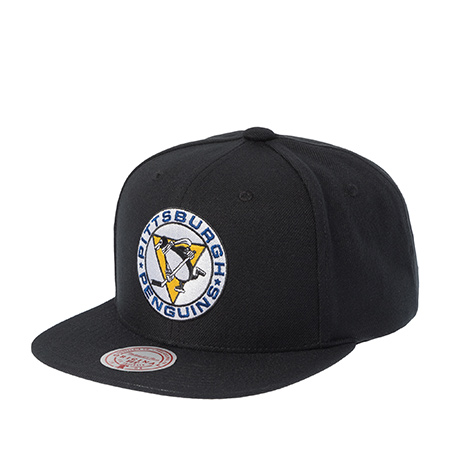 Бейсболка MITCHELL NESS арт. HS8582-PPEBLCK Pittsburgh Penguins NHL (black)