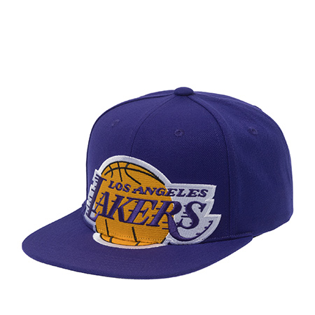 Бейсболка MITCHELL NESS арт. HS9761-LALPURP Los Angeles Lakers NBA (фиолетовый)