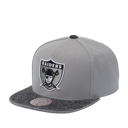 Бейсболка MITCHELL NESS арт. HS12144-LAIGREY Los Angeles Raiders NFL (серый)