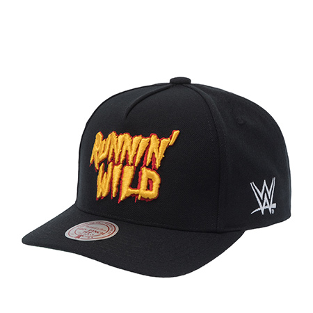Бейсболка MITCHELL NESS арт. HP13191-TTTBLCK Statement Pro WWE (черный)