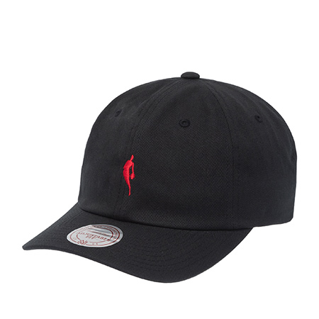 Бейсболка MITCHELL NESS арт. QB03Z-NBALOGO-BKRD Logoman NBA (черный)
