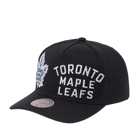 Бейсболка MITCHELL NESS арт. HP12863-TMLBLCK Toronto Maple Leafs NHL (черный)