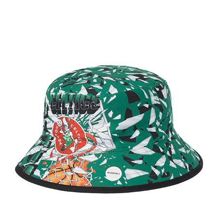 Панама MITCHELL NESS арт. HBKB5167-BCEYYPPPGREN Boston Celtics NBA (зеленый / черный)