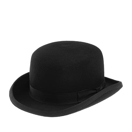 Шляпа CHRISTYS арт. FUR STANDARD BOWLER cst100002 (черный)