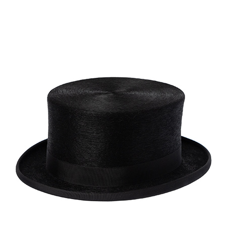 Шляпа CHRISTYS арт. FUR POLISHED DRESSAGE cst100009 (black)