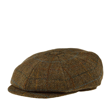 Кепка WIGENS арт. 101958 BAKER BOY CAP (темно-коричневый)