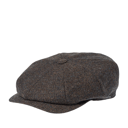 Кепка WIGENS арт. 102063 NEWSBOY RETRO CAP (коричневый / темно-синий)