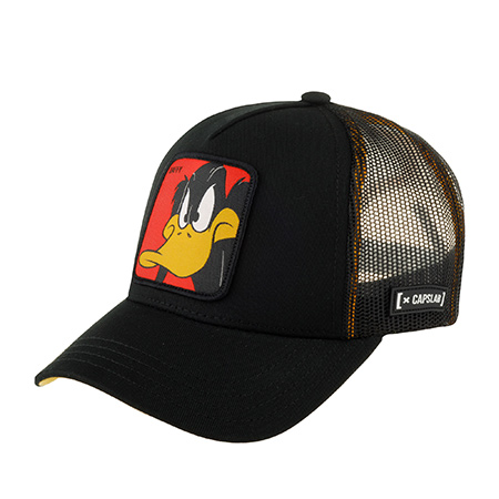 Бейсболка CAPSLAB арт. CL/LOO/3/DAF1 Junior Looney Tunes Daffy Duck (черный / желтый)