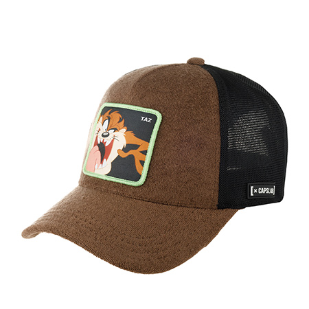 Бейсболка CAPSLAB арт. CL/LOO8/1/CT/TAZ3 Looney Tunes Taz (коричневый)