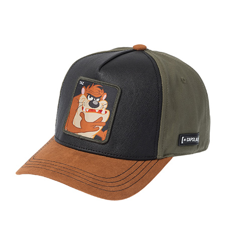 Бейсболка CAPSLAB арт. CL/LOO10/1/PCT/TAZ Looney Tunes Taz (черный / светло-коричневый)