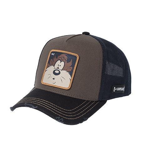Бейсболка CAPSLAB арт. CL/LOO12/1/PCT/TA2 Looney Tunes Taz (olive)