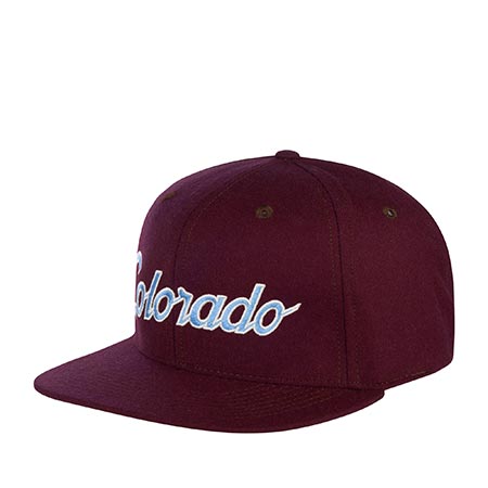 Бейсболка HOOD арт. 100-MWL005-CO005-MN Colorado II (бордовый / голубой)