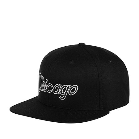 Бейсболка HOOD арт. 100-MWL005-IL011-BK Chicago IV (черный / белый)