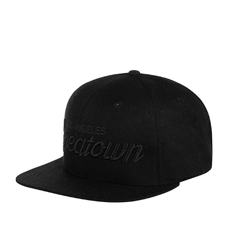 Бейсболка HOOD арт. 100-MWL025-CA016-BK Koreatown Tonal 3D (черный)