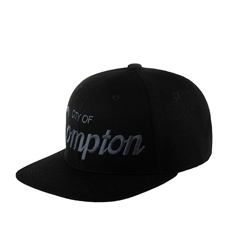Бейсболка HOOD арт. 100-MWL001-CA012-BKA Compton II, CA (черный)