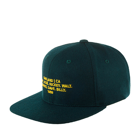 Бейсболка HOOD арт. 100-MWL076-CA062-FR Oakland Name (темно-зеленый)