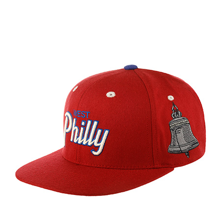 Бейсболка HOOD арт. 106-MWL003-PA004-CM Fresh West Philly (красный)