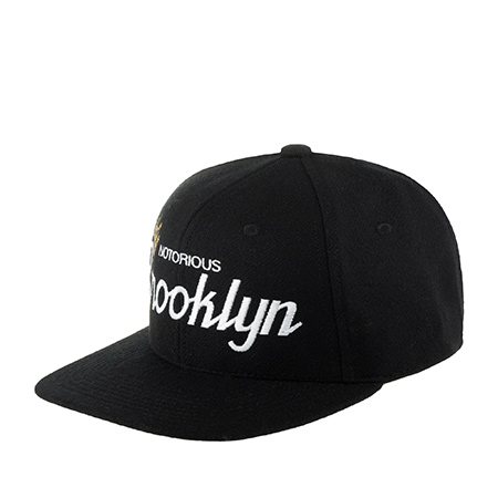 Бейсболка HOOD арт. 118-MWL022-NY020-BK Biggie Brooklyn (черный)
