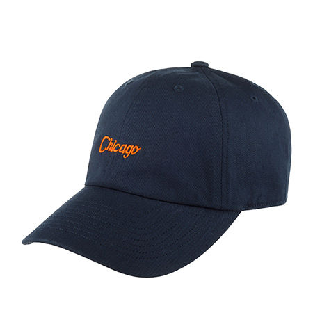 Бейсболка HOOD арт. 136-CTW056-IL011-NY Chicago Microscript Dad (темно-синий)