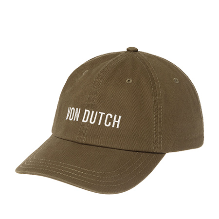 Бейсболка VON DUTCH арт. VD/0/CAS/DC/KB  (оливковый)