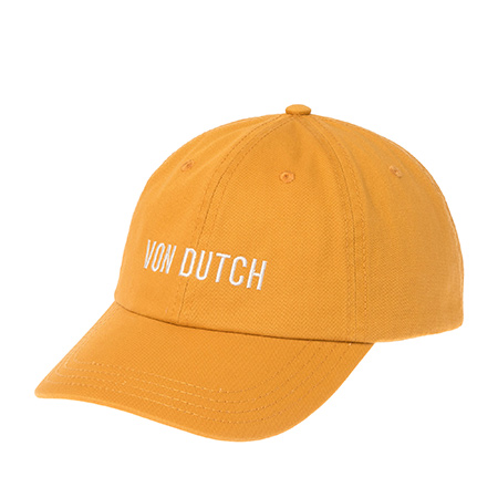 Бейсболка VON DUTCH арт. VD/0/CAS/DC/CAB (горчичный)