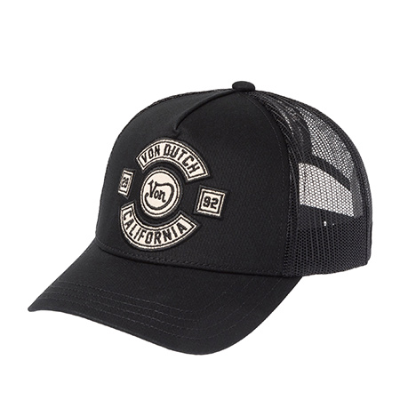 Бейсболка VON DUTCH арт. VD/0/CAS1/BIK/BLA  (черный)