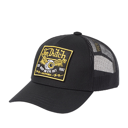 Бейсболка VON DUTCH арт. VD/0/CAS1/BLKB  (черный)