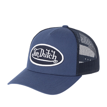Бейсболка VON DUTCH арт. VD/0/CAS1/COL/BLU  (синий)
