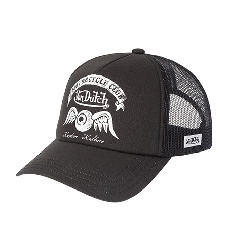 Бейсболка VON DUTCH арт. VD/0/CAS1/CREW8  (темно-серый)