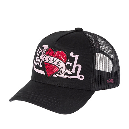 Бейсболка VON DUTCH арт. VD/0/CAS2/LOVU/NR  (черный)
