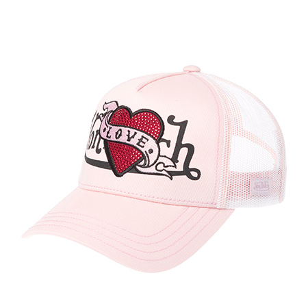 Бейсболка VON DUTCH арт. VD/0/CAS2/LOVU/LP  (светло-розовый)