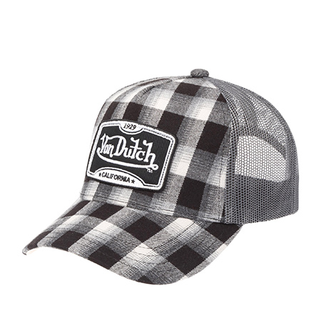 Бейсболка VON DUTCH арт. VD/1/CB/CAR/03  (черный / белый)