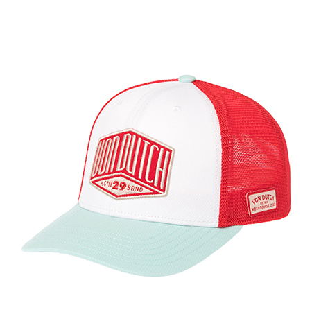 Бейсболка VON DUTCH арт. VD/1/CS/SEM/12  (мятный / белый)