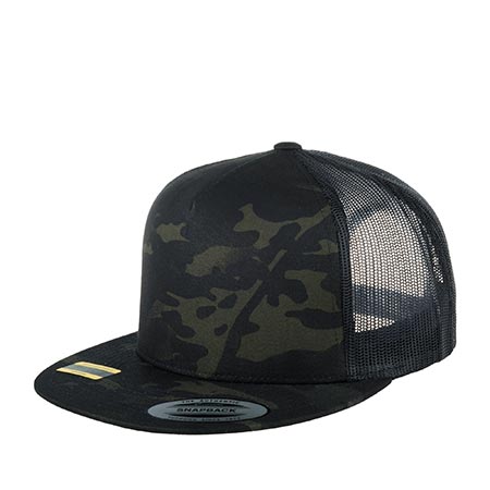 Бейсболка FLEXFIT арт. 6006MC (черный / камуфляж)
