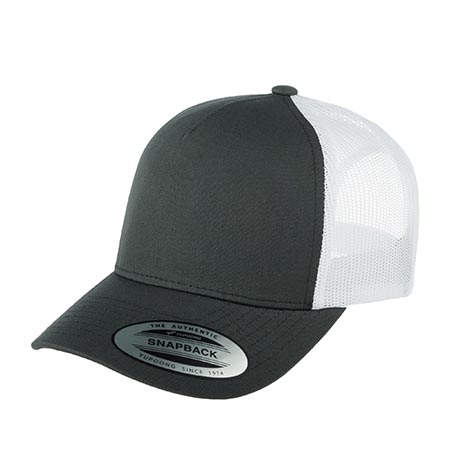 Бейсболка FLEXFIT арт. 6506T (серый / белый)