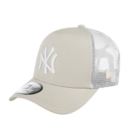 Бейсболка NEW ERA арт. 12523893 New York Yankees MLB (бежевый / белый)