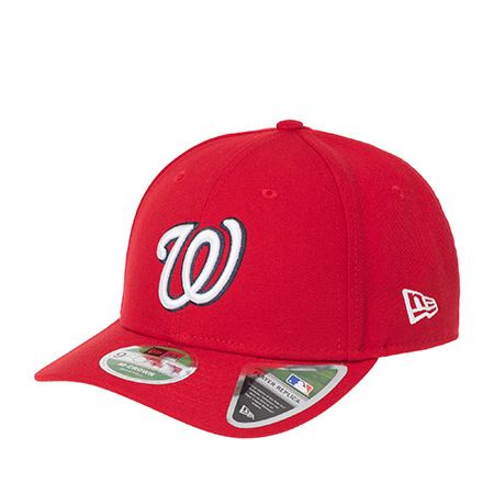 Бейсболка NEW ERA арт. 60646813 Washington Nationals MLB (красный)