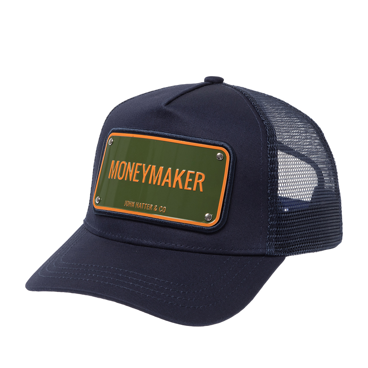 Бейсболка JOHN HATTER арт. 1-1090-U00 Moneymaker (темно-синий)