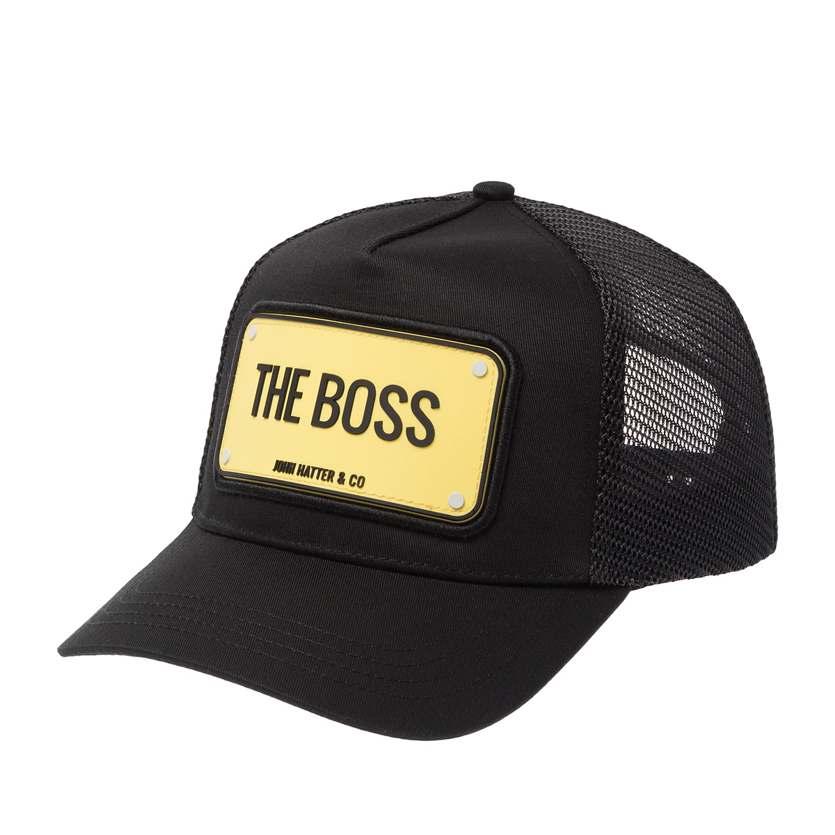 Бейсболка JOHN HATTER арт. R-1094-U00 The Boss (черный)