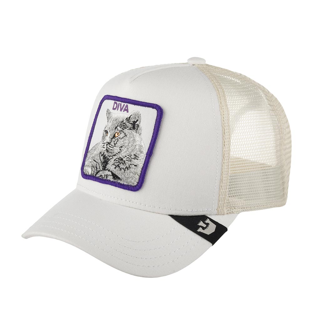 Бейсболка GOORIN BROTHERS арт. 101-0438 (белый / фиолетовый)