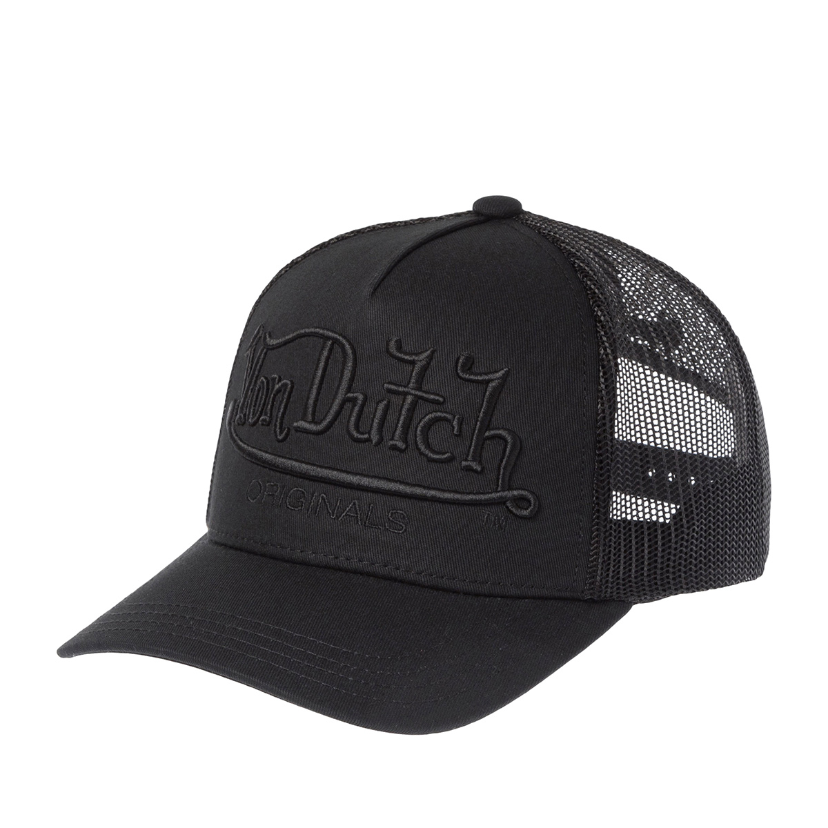 Бейсболка VON DUTCH арт. VD/1/CB/EMB/03  (черный)