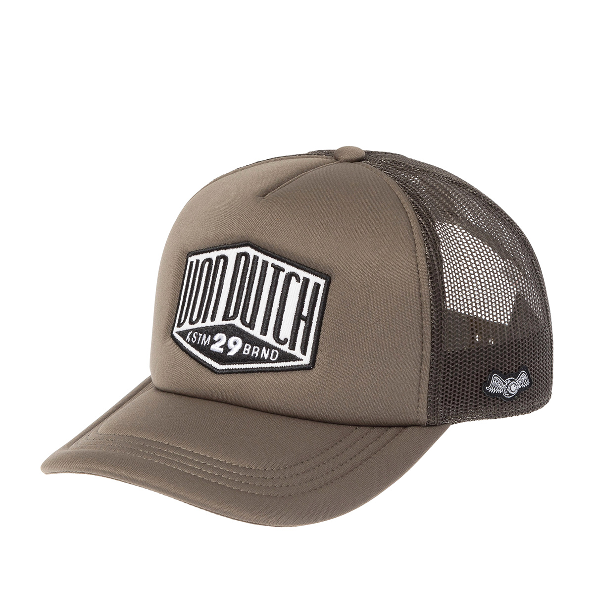 Бейсболка VON DUTCH арт. VD/1/CT/FOAM/08  (оливковый)