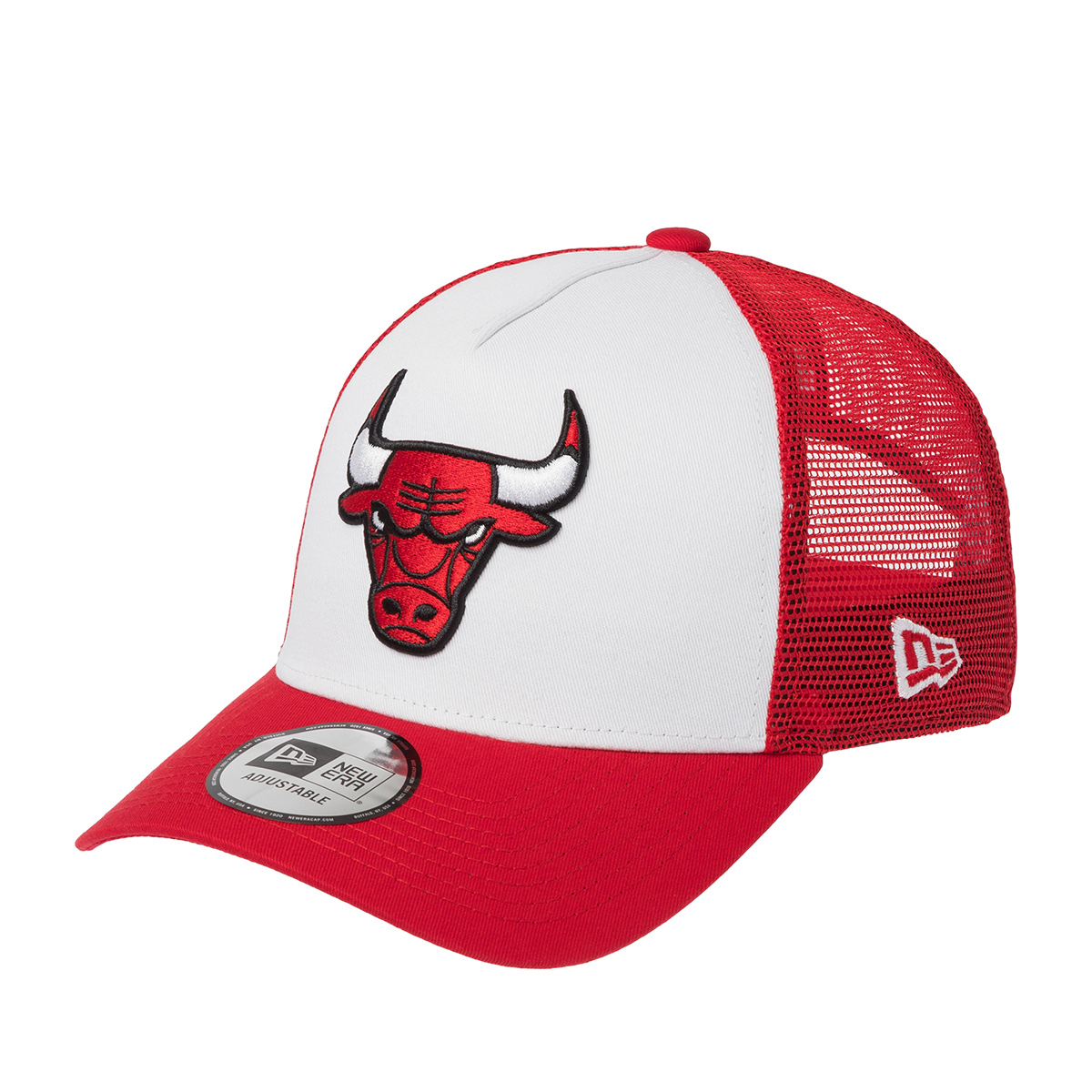 Бейсболка NEW ERA арт. 60348855 Chicago Bulls NBA (красный / белый)