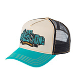 Бейсболка STETSON арт. 7741121 TRUCKER CAP SOUNDBOX (кремовый / бирюзовый)