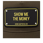 Бейсболка JOHN HATTER арт. R-1063-U00 Show Me The Money (оливковый)