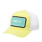 Бейсболка JOHN HATTER арт. R-1085-U00 Living Life (желтый)