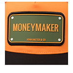 Бейсболка JOHN HATTER арт. R-1122-U00 Money Maker (оранжевый / черный)