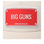 Бейсболка JOHN HATTER арт. R-1176-U00 Big Guns (кремовый)