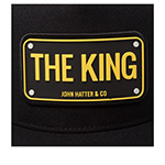 Бейсболка JOHN HATTER арт. R4-1005-U00 The King (черный)