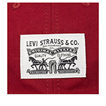 Бейсболка LEVIS арт. 000A9-0018 Relaxed Dad Heritage Cap (dull red)